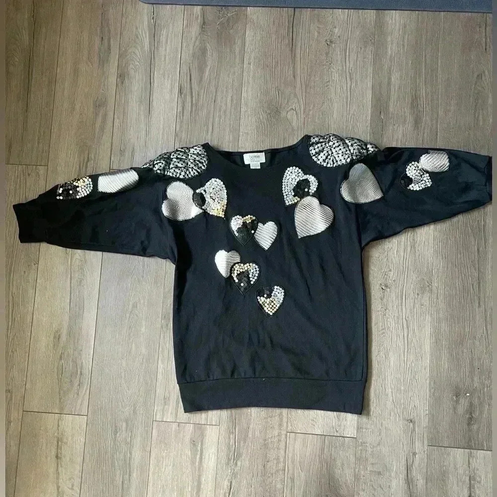 Vintage Bonnie And Bill Sweater By Holly, Size M